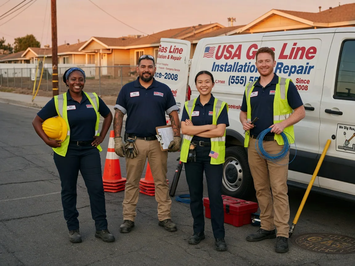 Gas Line Installation company in Dixon, CA